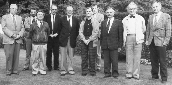 Het bestuur in 1987